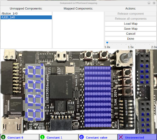 Logisim Component Mapping 2