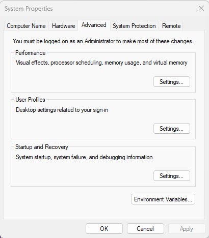 windows system